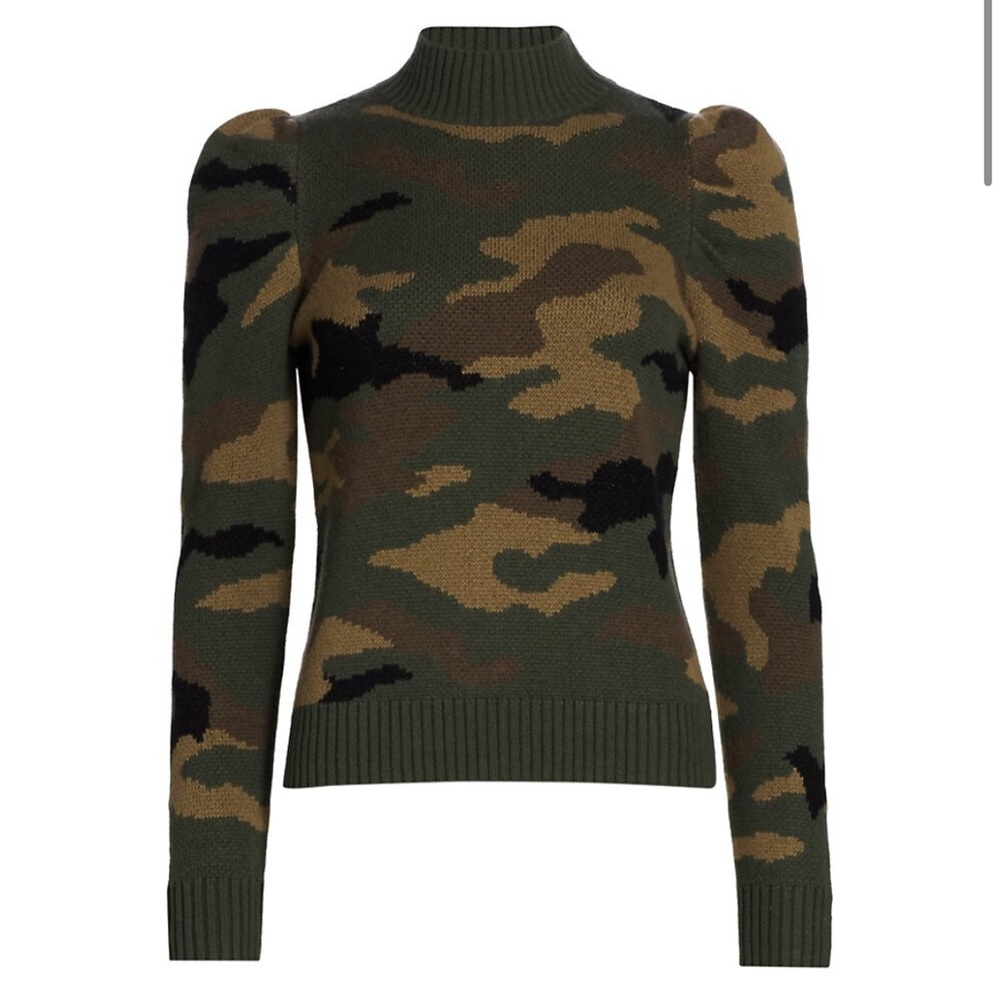 NWT Generation Love camo sweater- medium